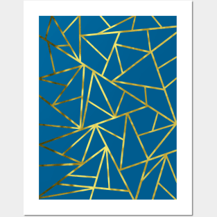 The Geometric Blues Posters and Art